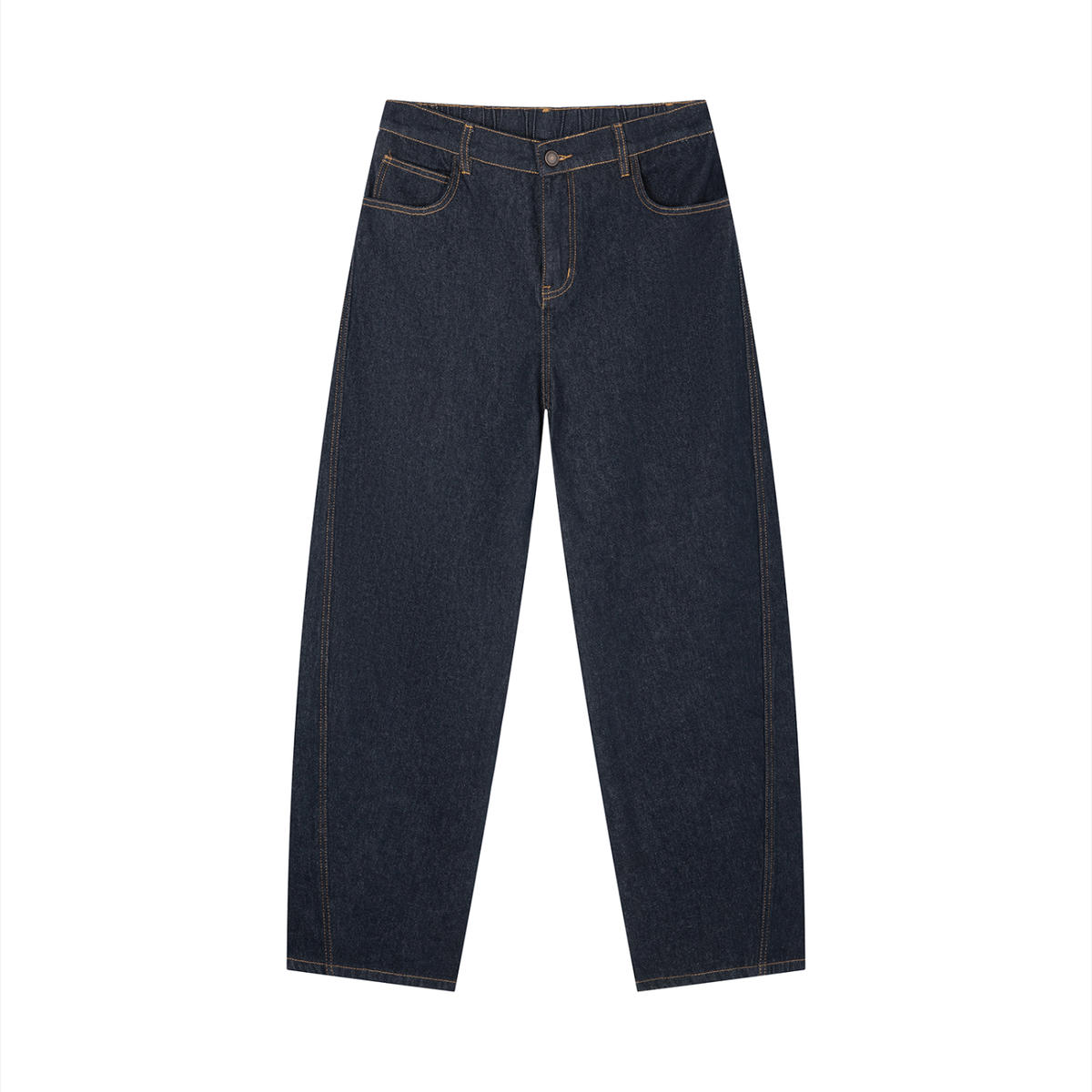 Men's Vintage Wash Barrel Leg Jeans