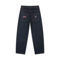 Men's Vintage Wash Barrel Leg Jeans